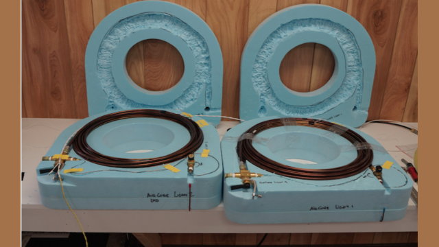 AirCore-light (2.9 kg) used under meteorological balloons (c) O. Membrive/CNRS, 2015