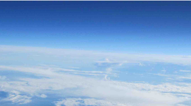 View from an AirCore at 27 k999887 c) CNRS/LMD 2017